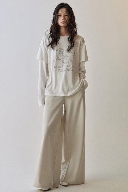 Rose Embroidery T-Shirt