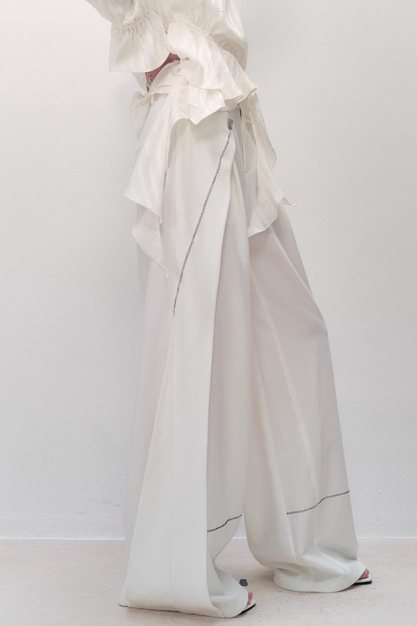 Black Wide-leg Pants