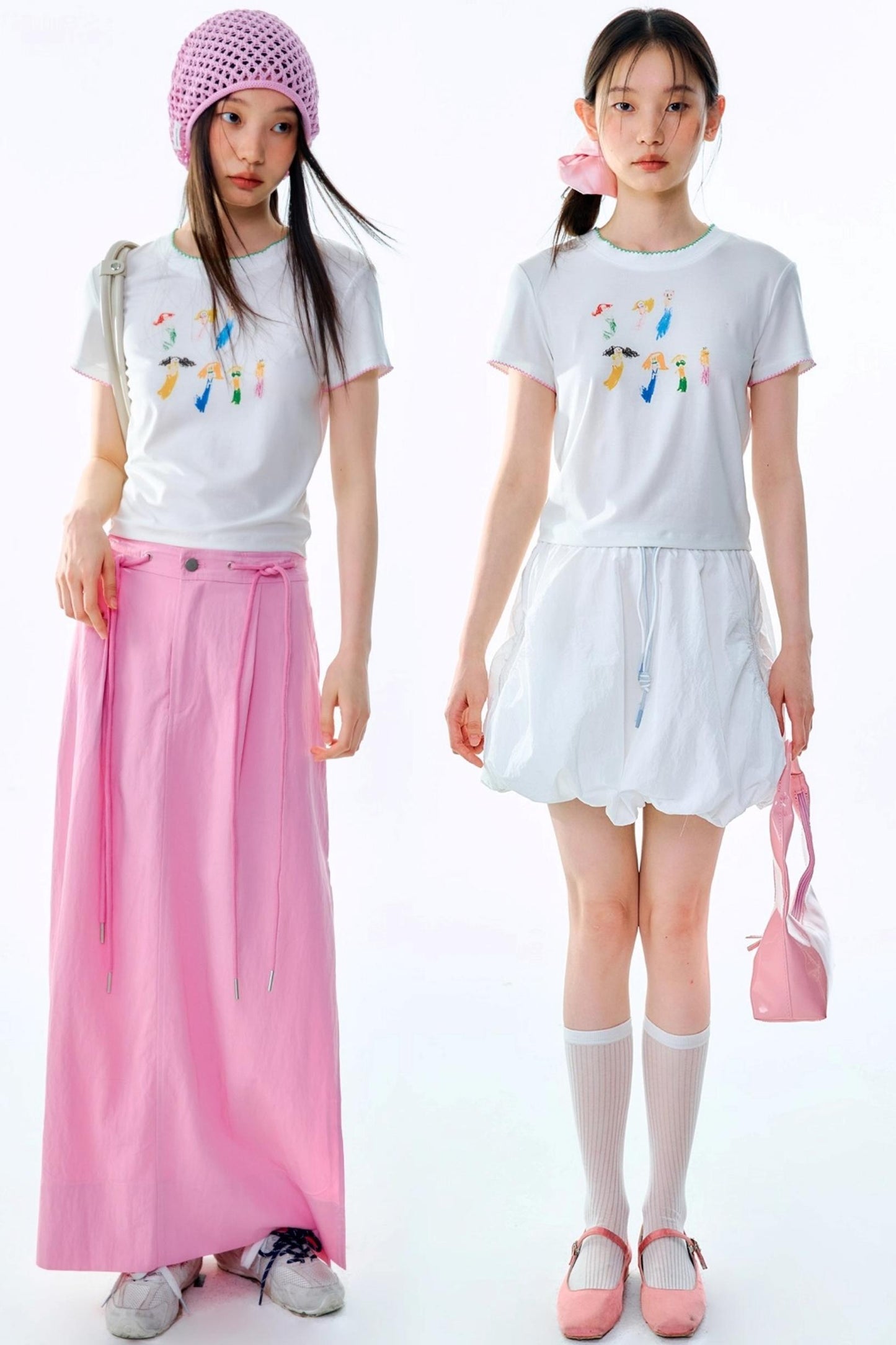 Mermaid Hand-Painted Tee