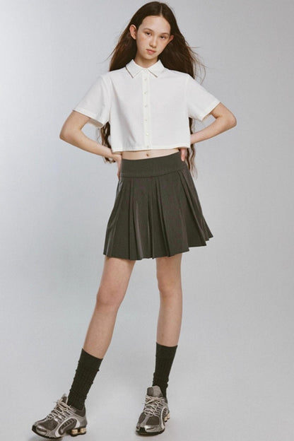 Crazy Nerd Pleated Dress