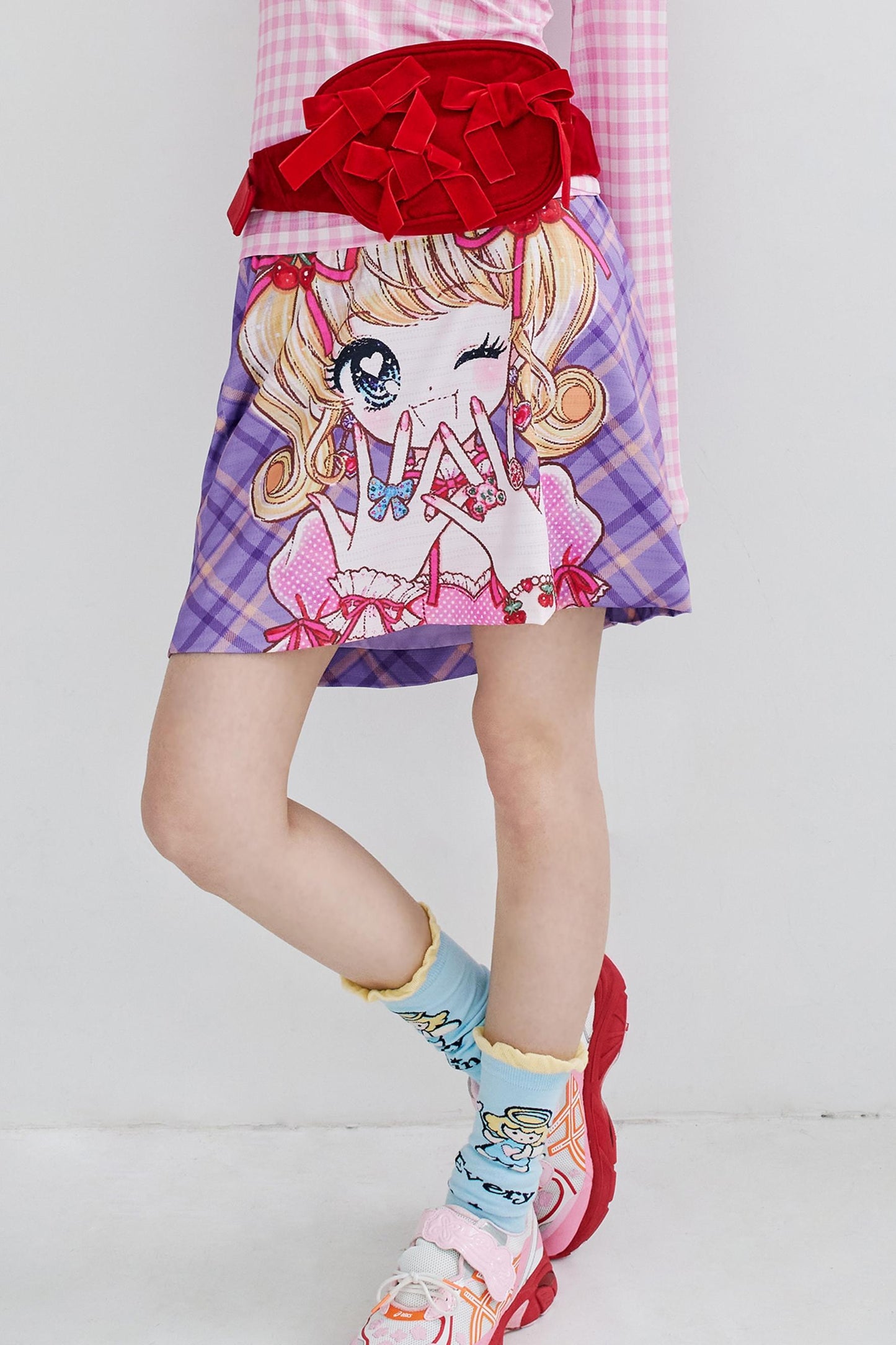 Luxury Summer Plaid Skirt