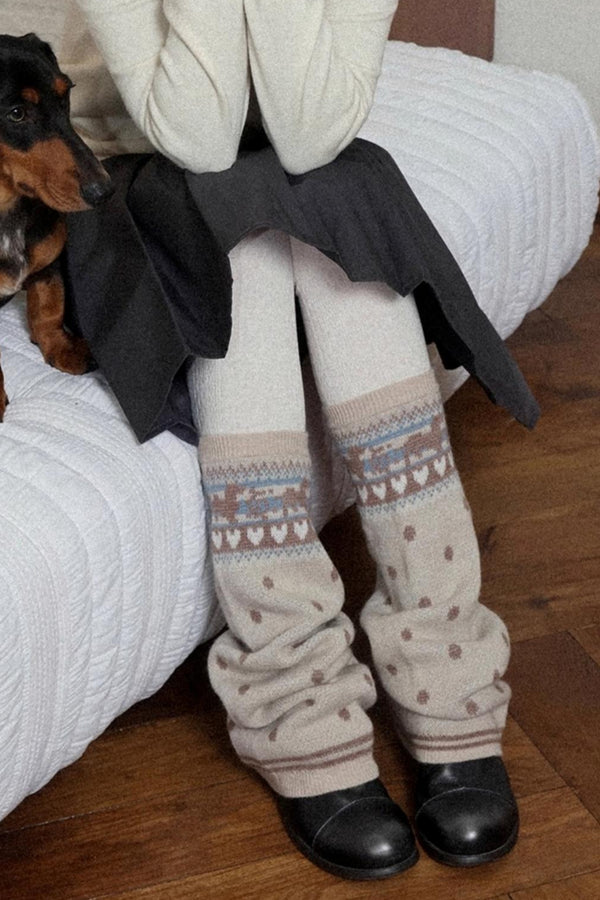 New Autumn Girl Sock Cover