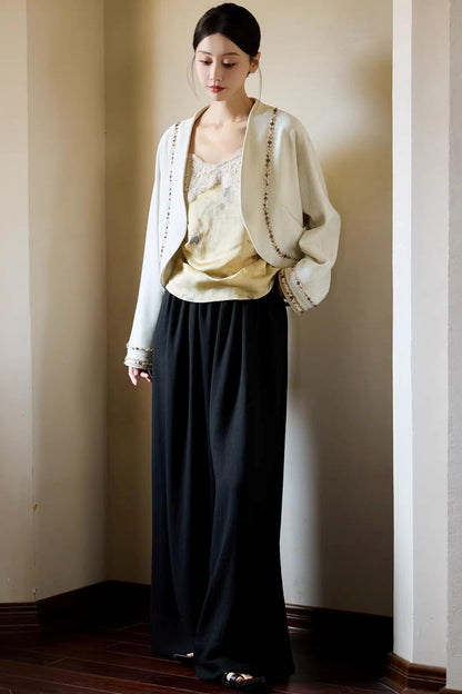 Chinese Cocoon Cardigan Jacket