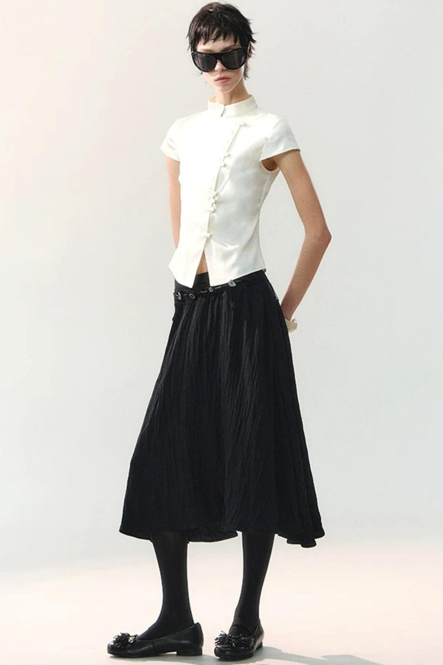 Deconstructing Era A-Line Skirt