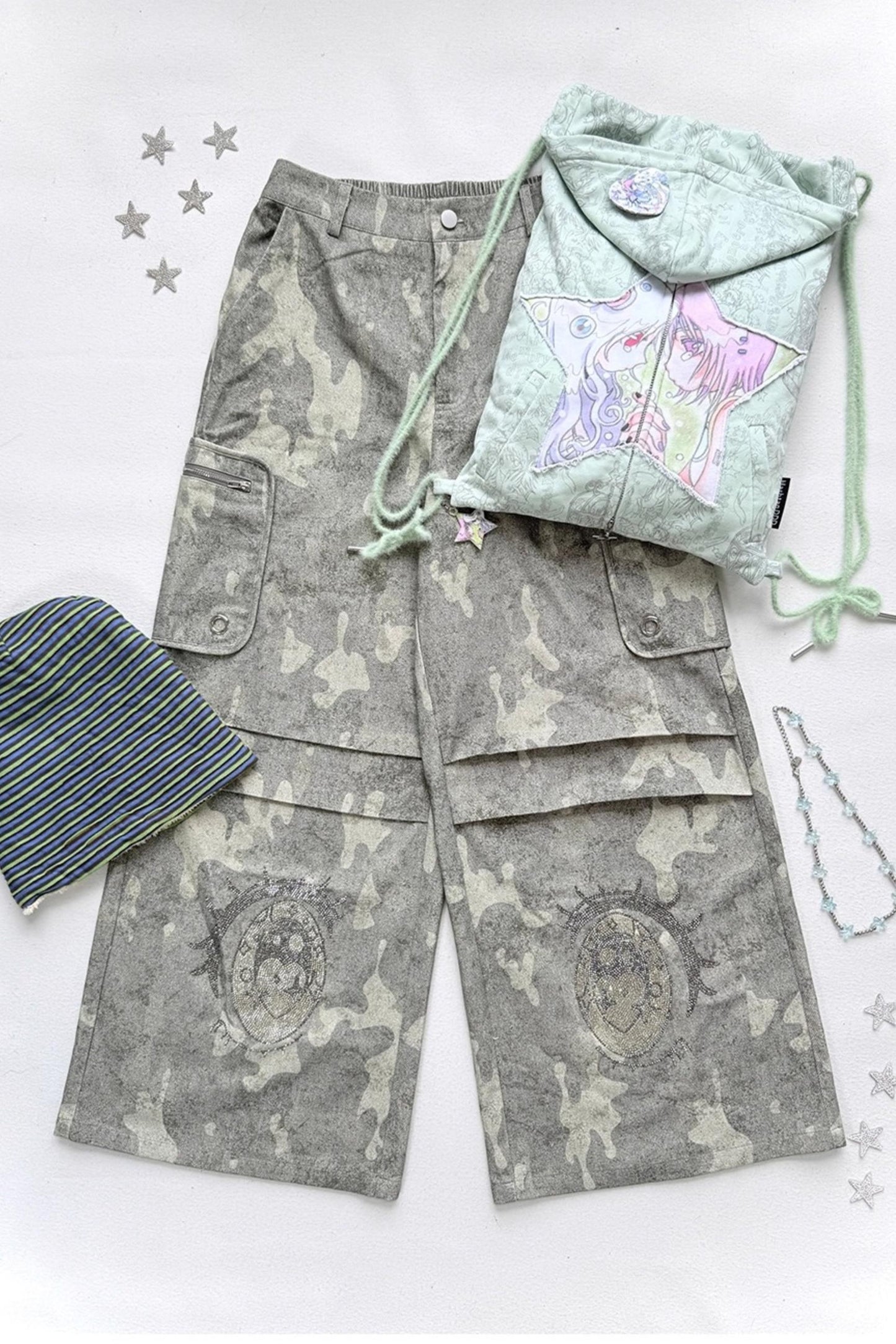 Millennium Loose Diamond Pants