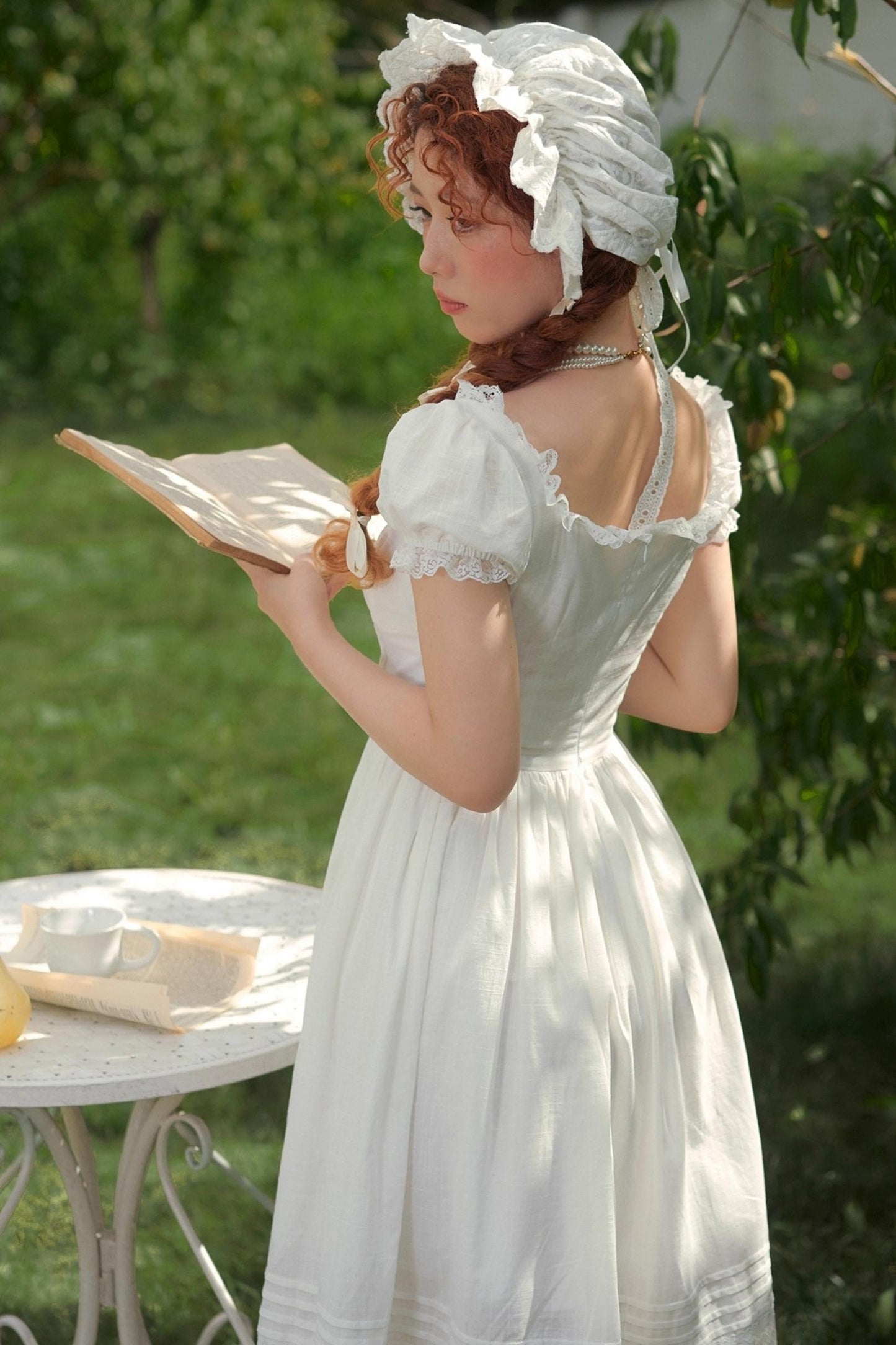 Cinderella Square Neck Dress