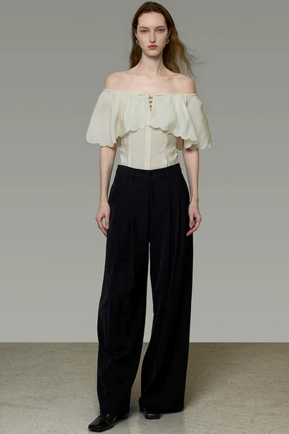 One-Shoulder Elegant Top