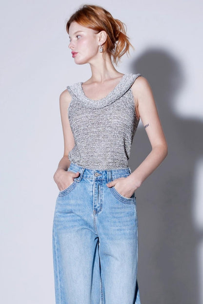Natural Breathable Knitted Top