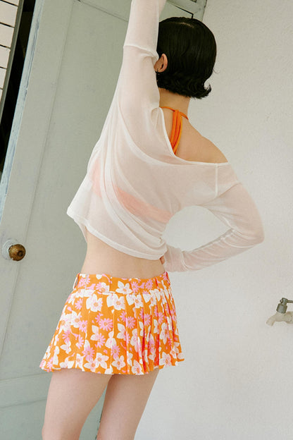 Asymmetrical Sleeve Top Set-UP