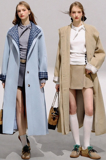 Mint Asymmetrical Button Knitwear