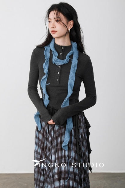 Smoke Gray Deconstructed T-shirt