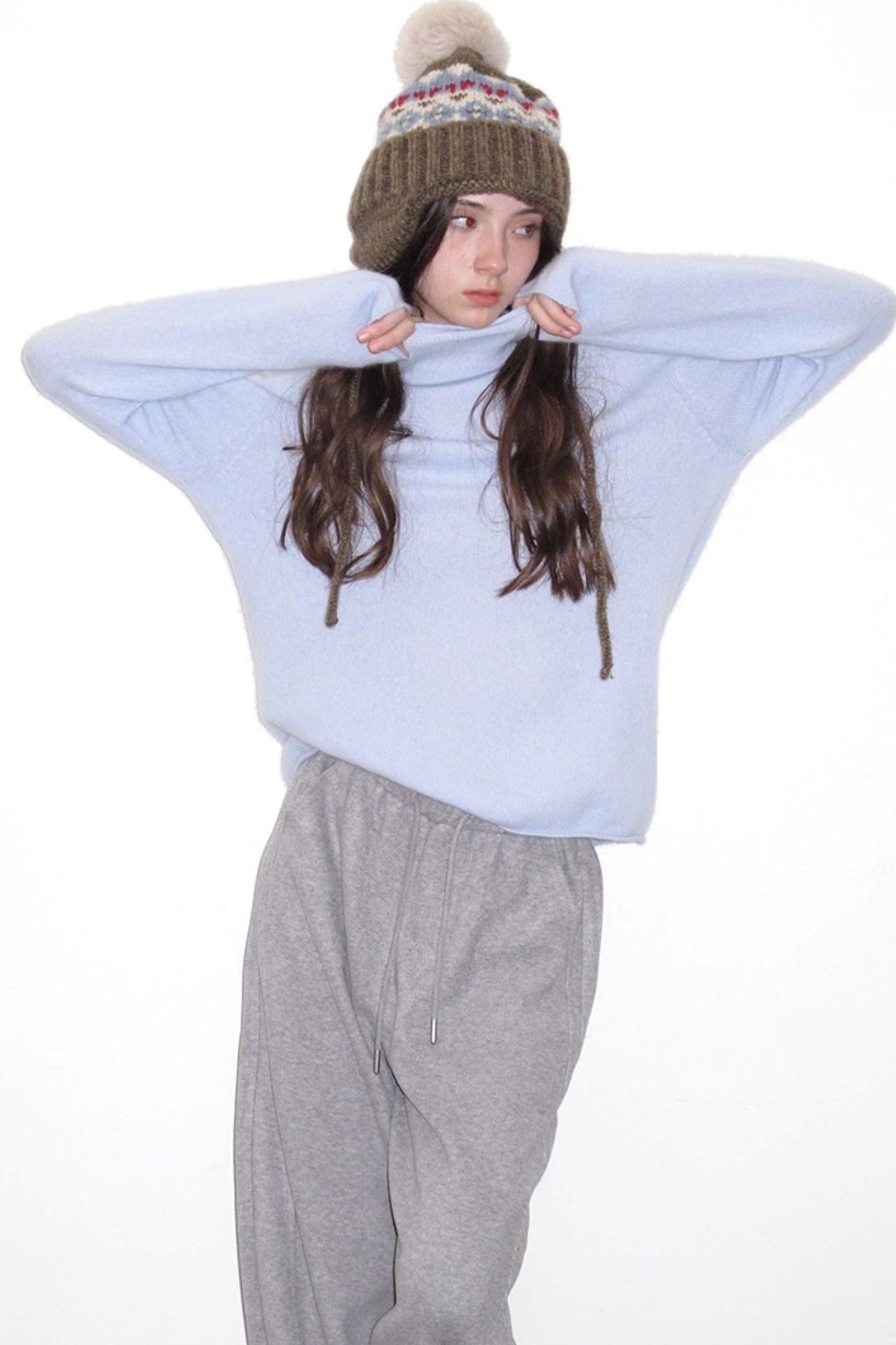 Fleece Mist Knit Pants