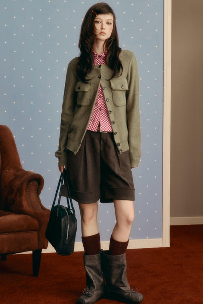 Vintage Winter Knit Jacket