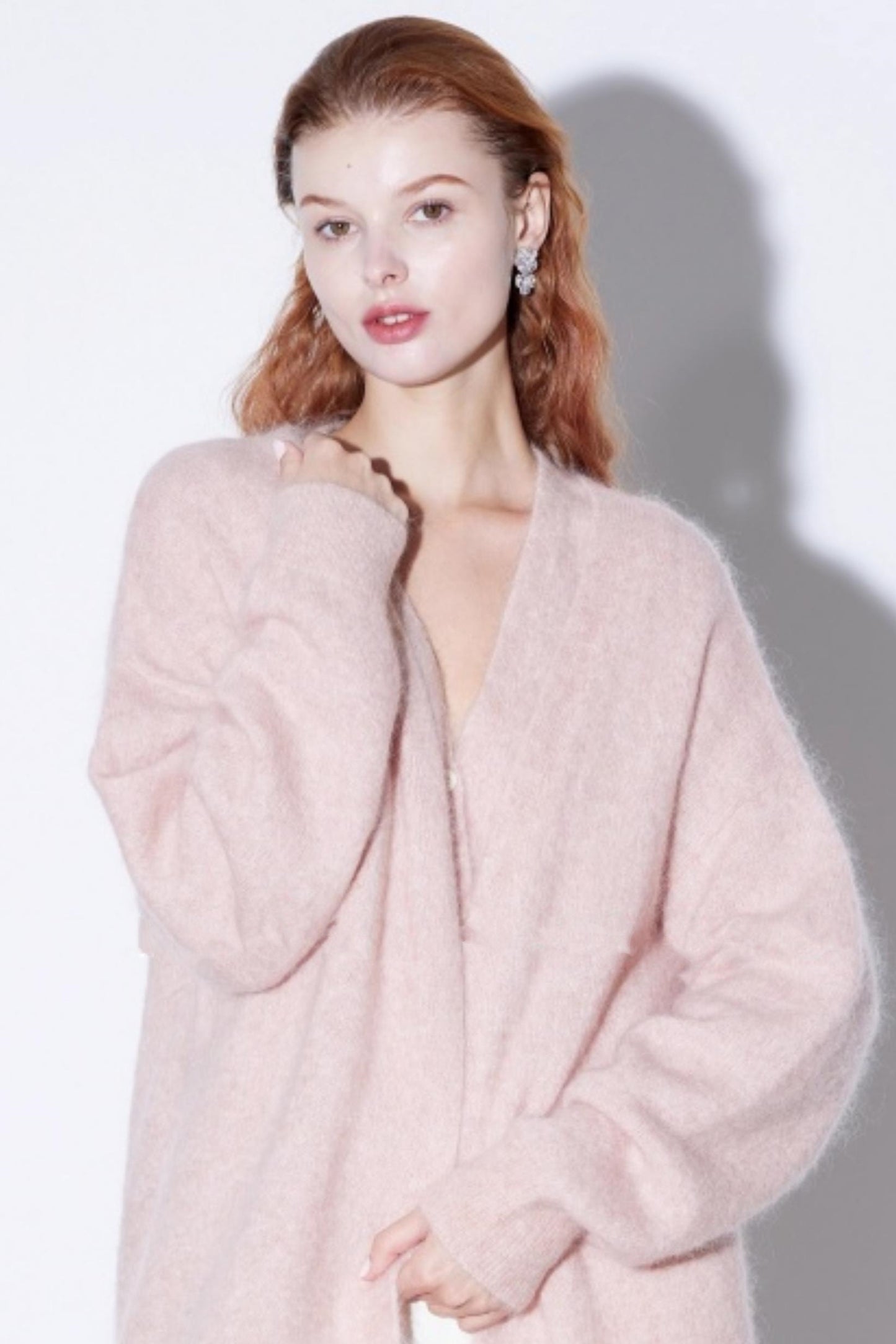 Mohair Sheep Wool Coat Vest Set-Up