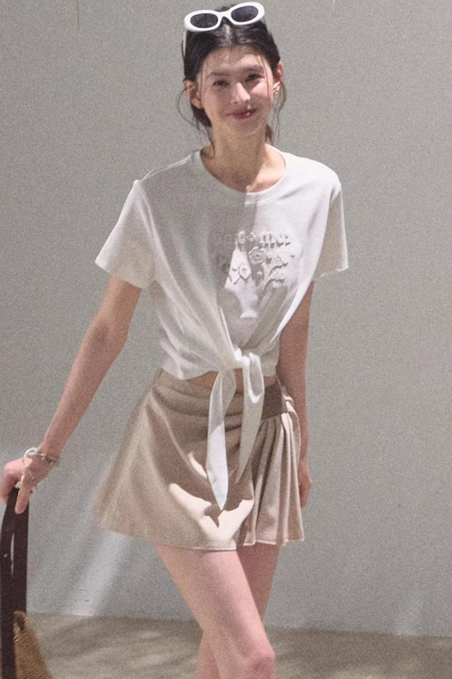 Summer Elegance Antibacterial T-Shirt