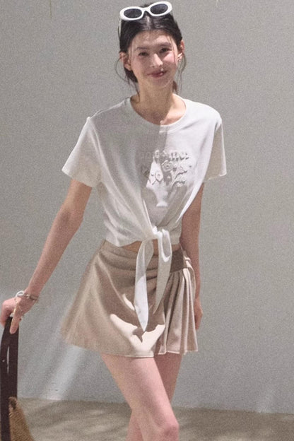 Summer Elegance Antibacterial T-Shirt