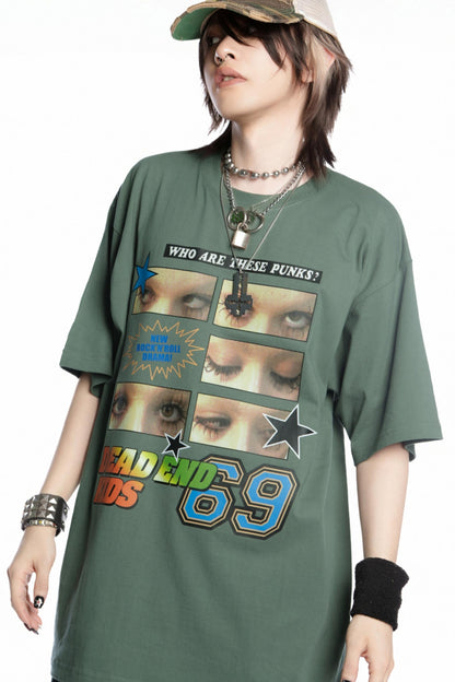 Retro American Street Subculture T-Shirt