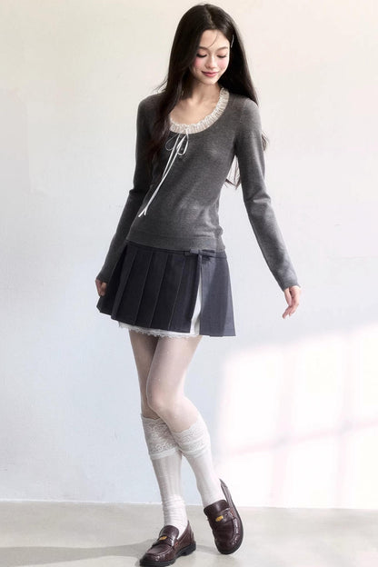 Spring Mist Knit Top