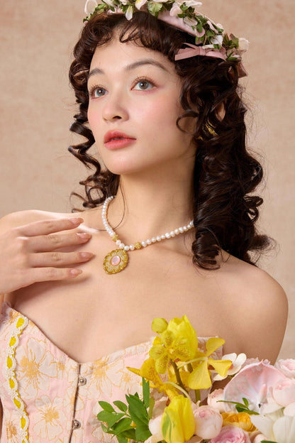 Flower Lace Skirt Set-Up