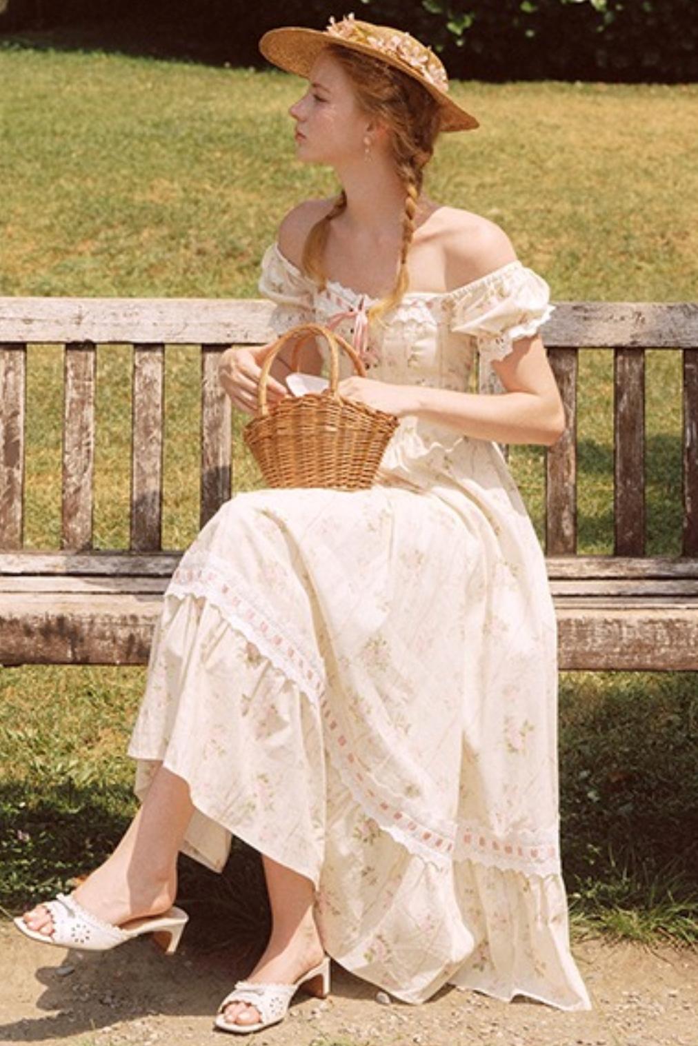 Herringbone Corset Dress