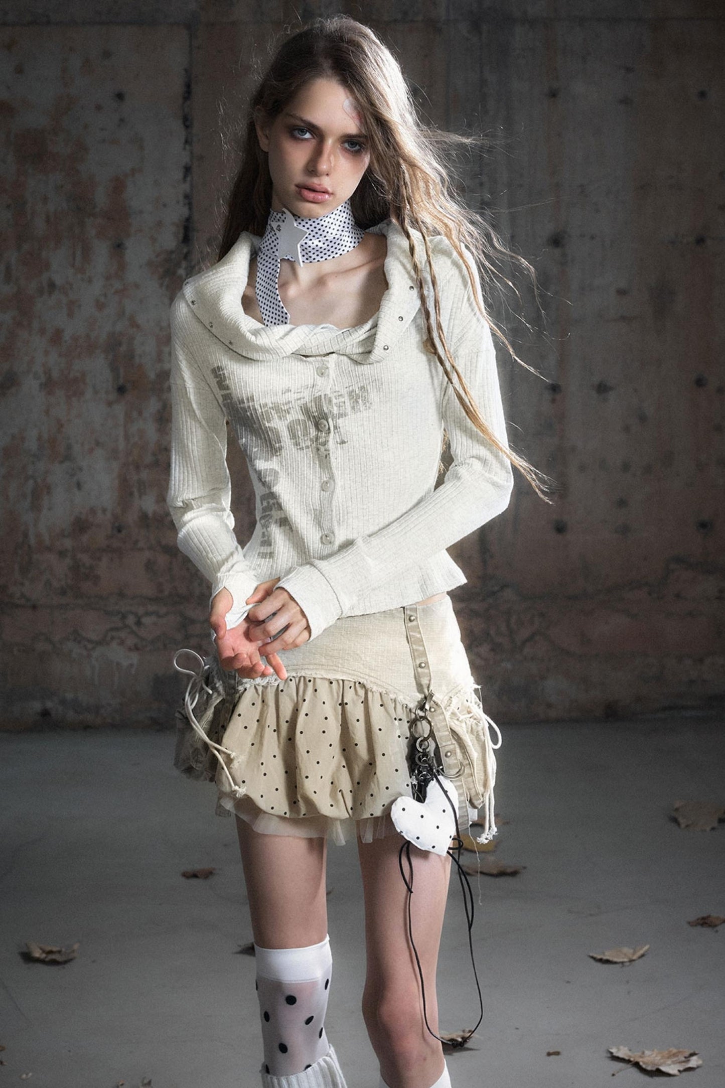 Twisted Diamond Knitted Top