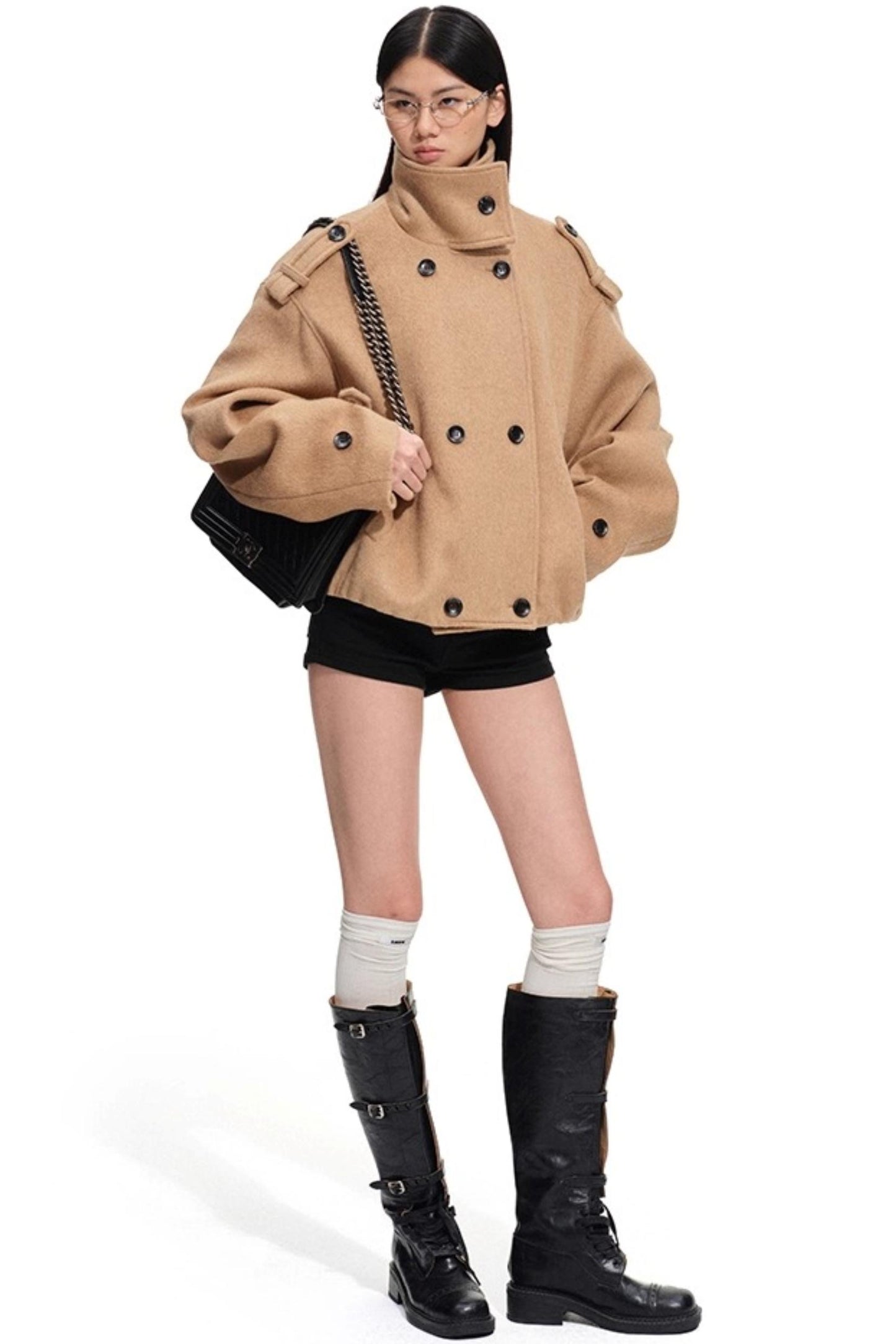 Black Sand Denim Shorts