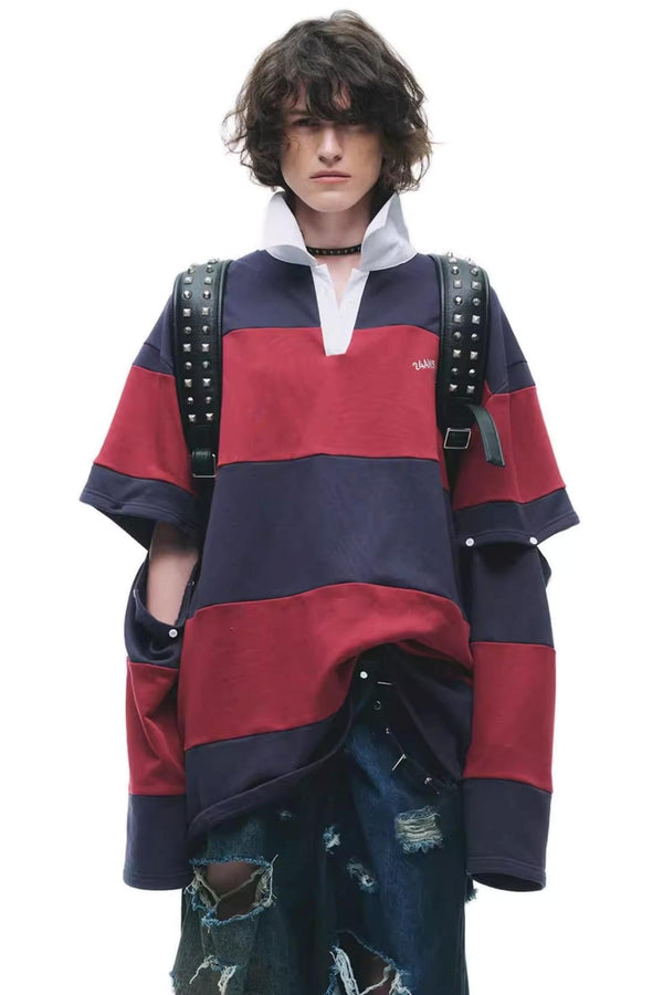 Punk Structured Oversized T-Shirt
