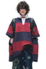 Rot-blaue Streifen