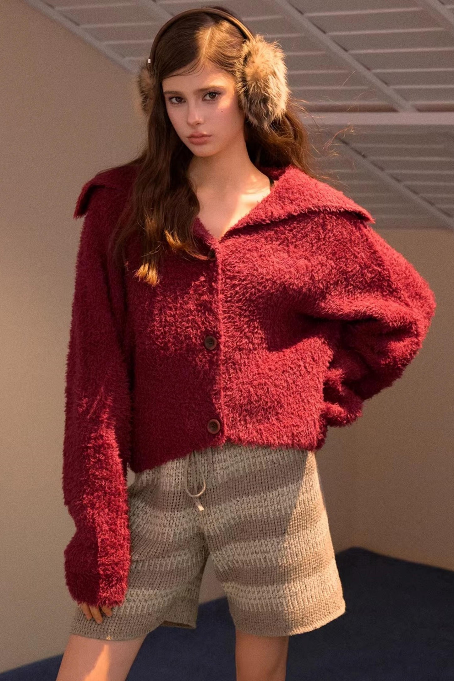 Vintage Sweet Knitted Cardigan