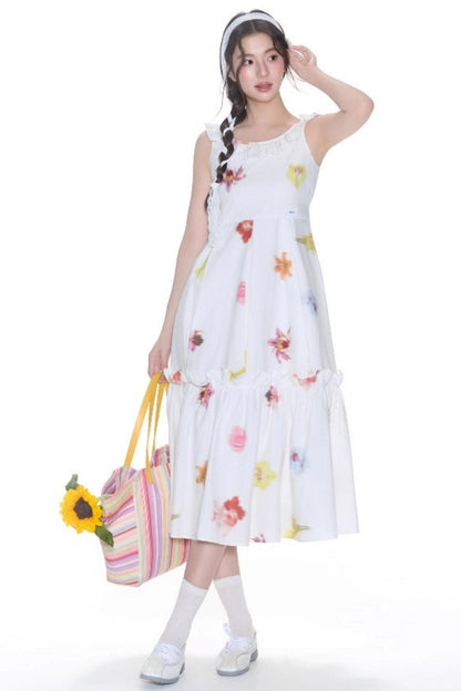Floral Fairy A-Line Dress