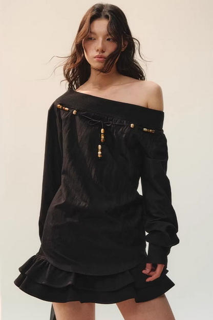 Vintage Beaded Patchwork Blouse