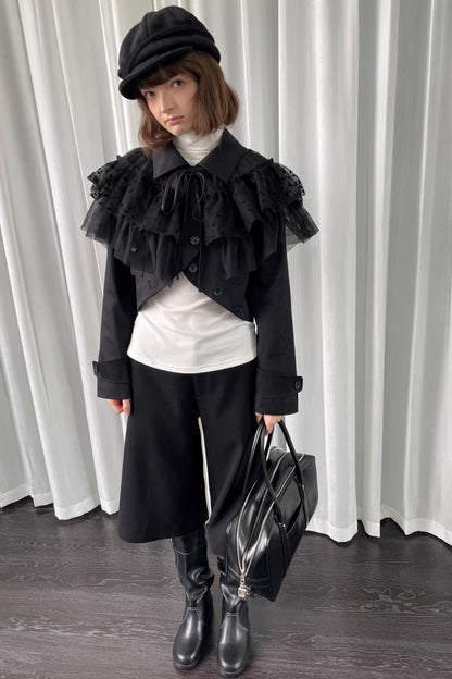 Black Versatile Short Jacket