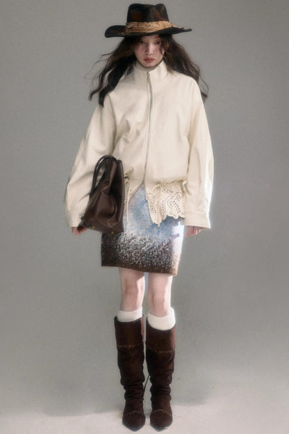 Gradient Wool Blend Winter Set-Up