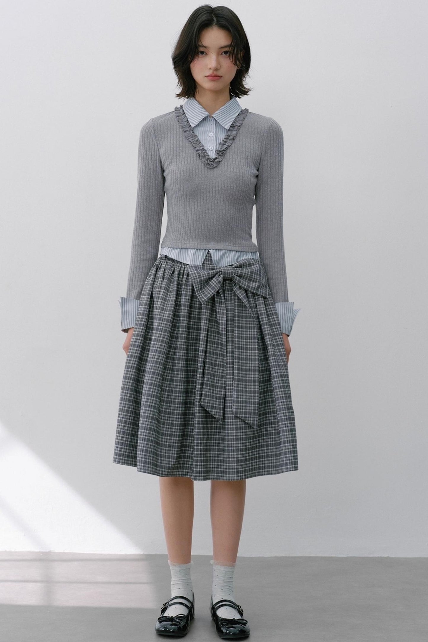 Patchwork Striped Top