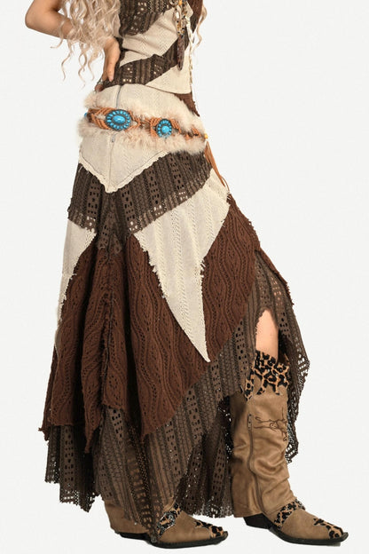 Milky Cool Art Skirt Set-Up