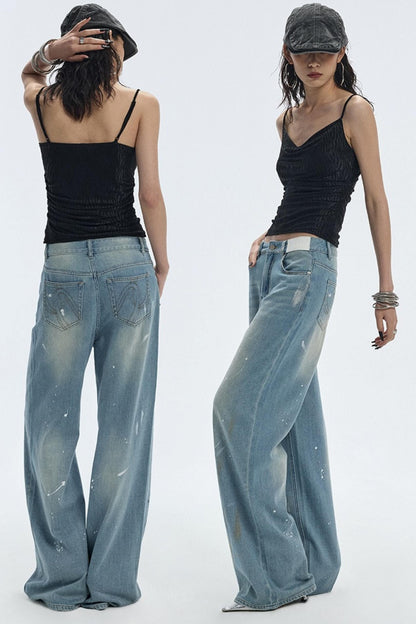 Summer Design Straight-Leg Pants