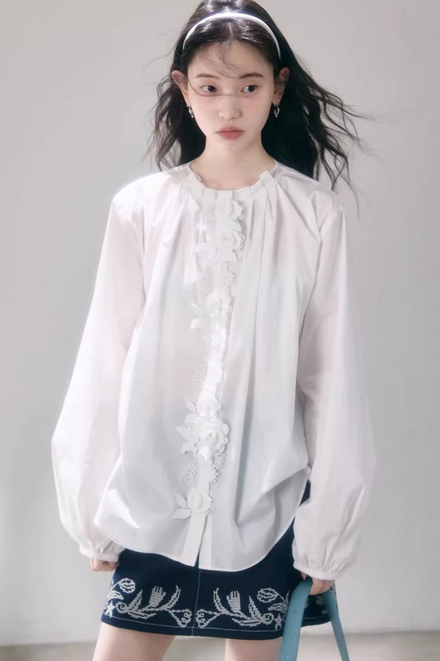 Jasmine Floral Lace Blouse