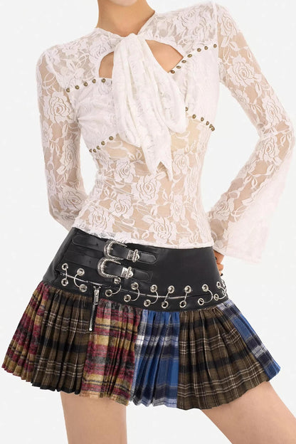 Molly Punk Plaid Skirt