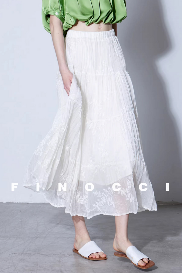 Romantic Lace A-Line Skirt