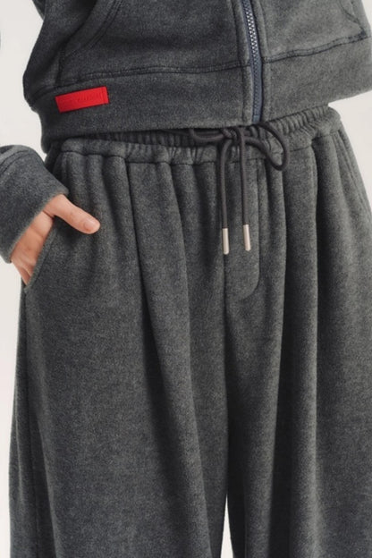 Hand-Painted 3D Embroidery Pants