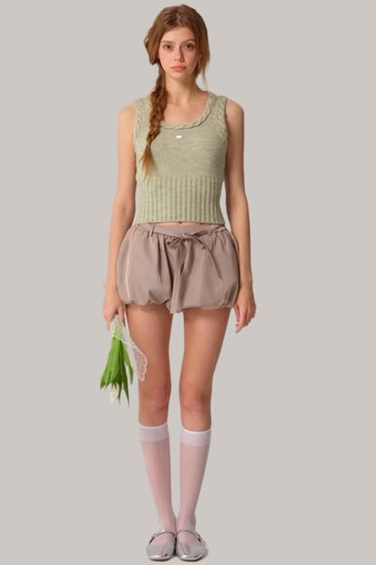 Charming Parisian Knit Undershirt