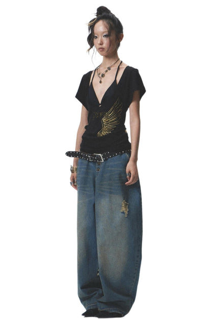 Battle Damage Angel Tee