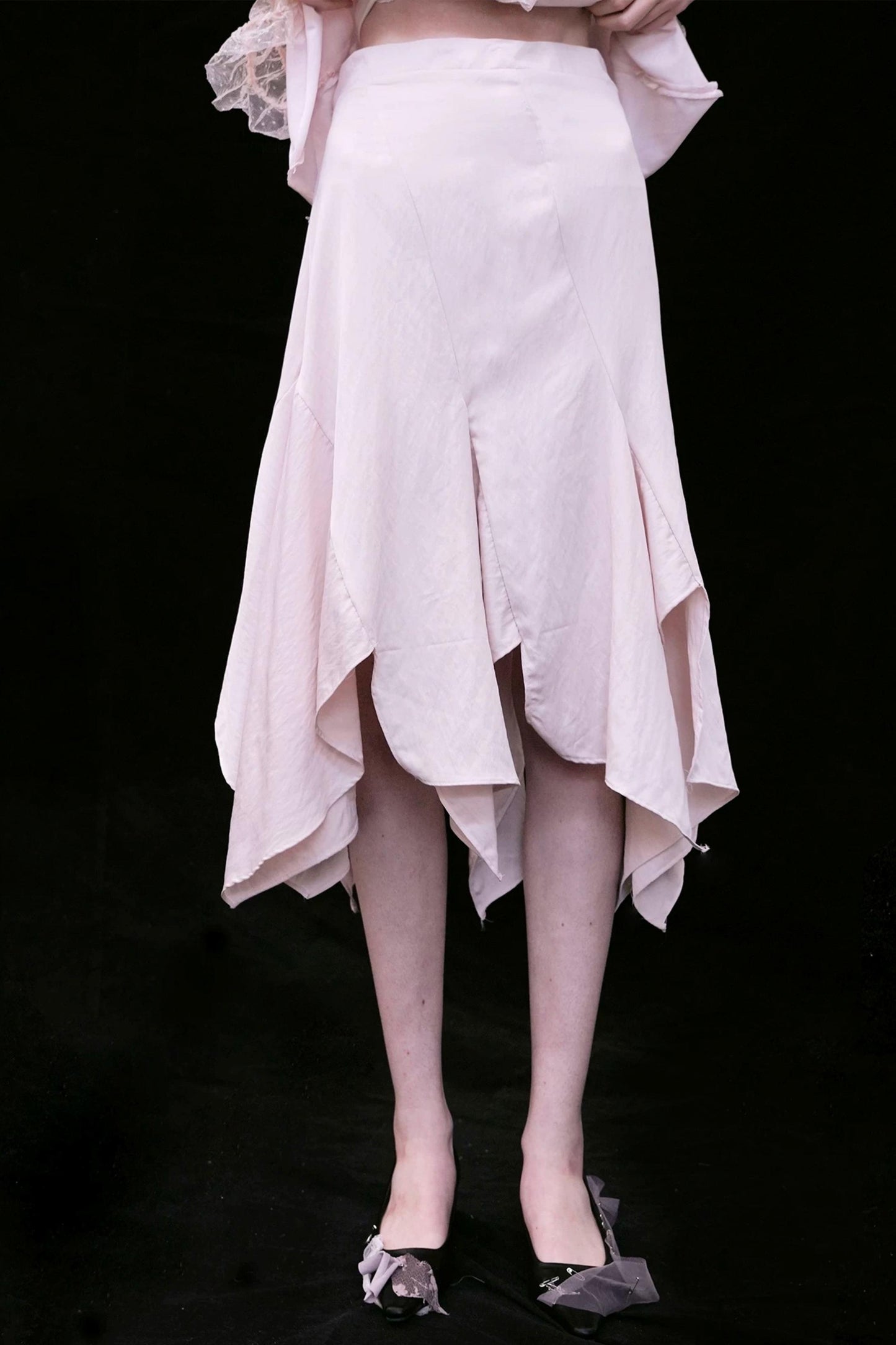 Vintage Irregular Fishtail Skirt
