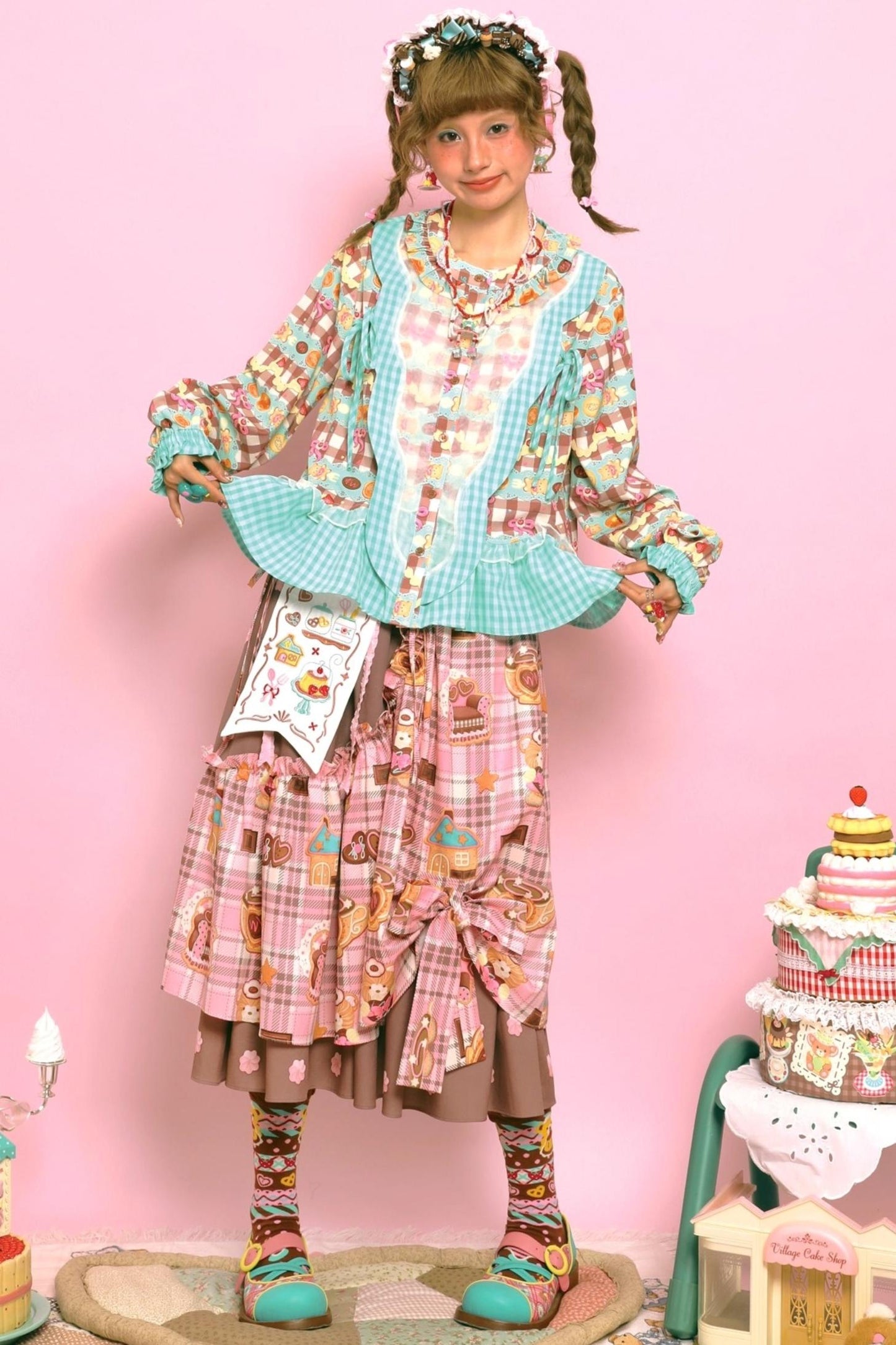 Vintage Lace Collar Shirt