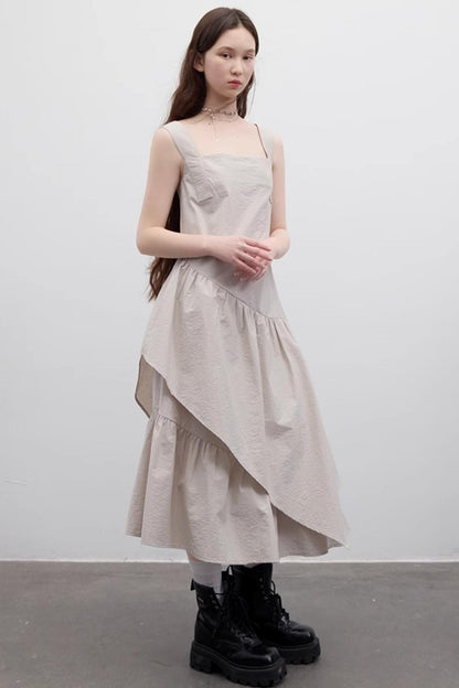 Purple Patchwork Dress