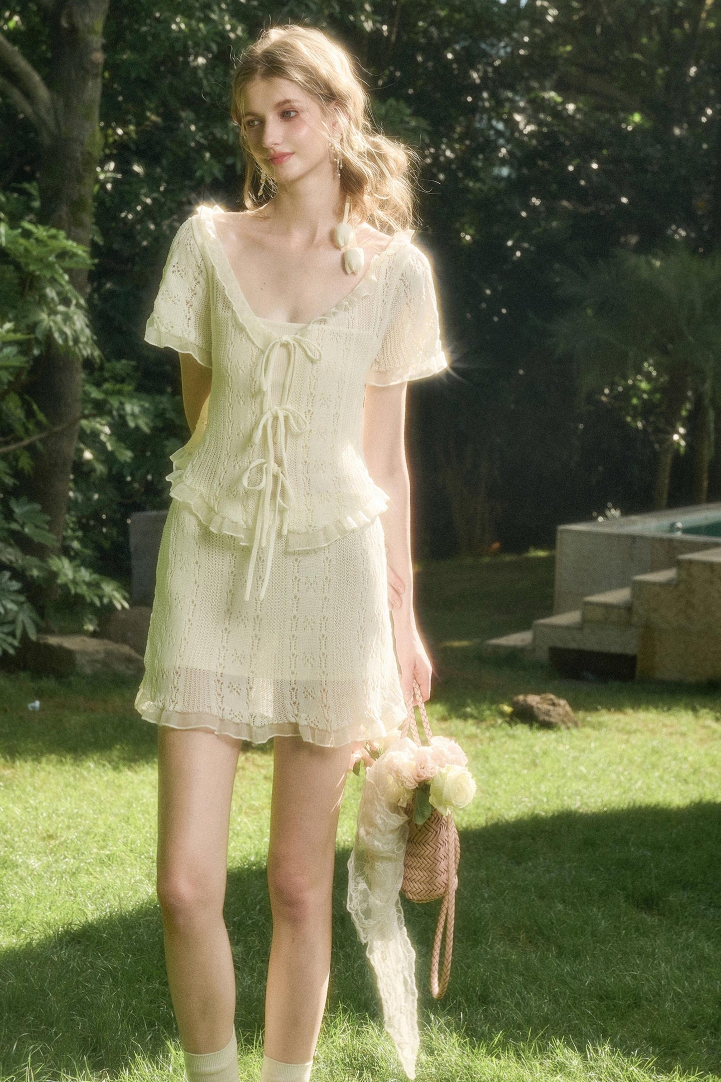 Vanilla Citrus Knit Trio Set-Up