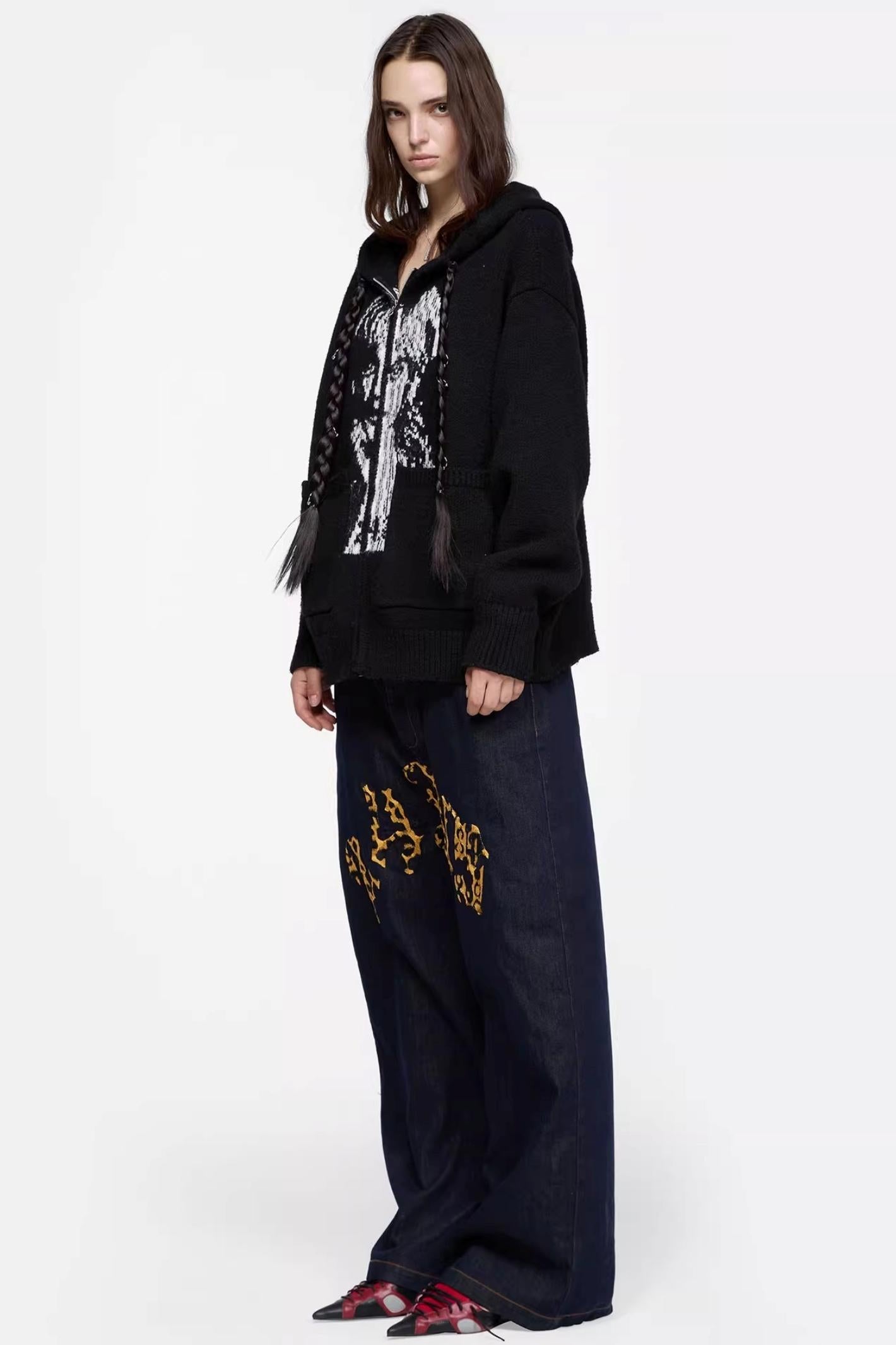 Braid Removable Sweater Outer