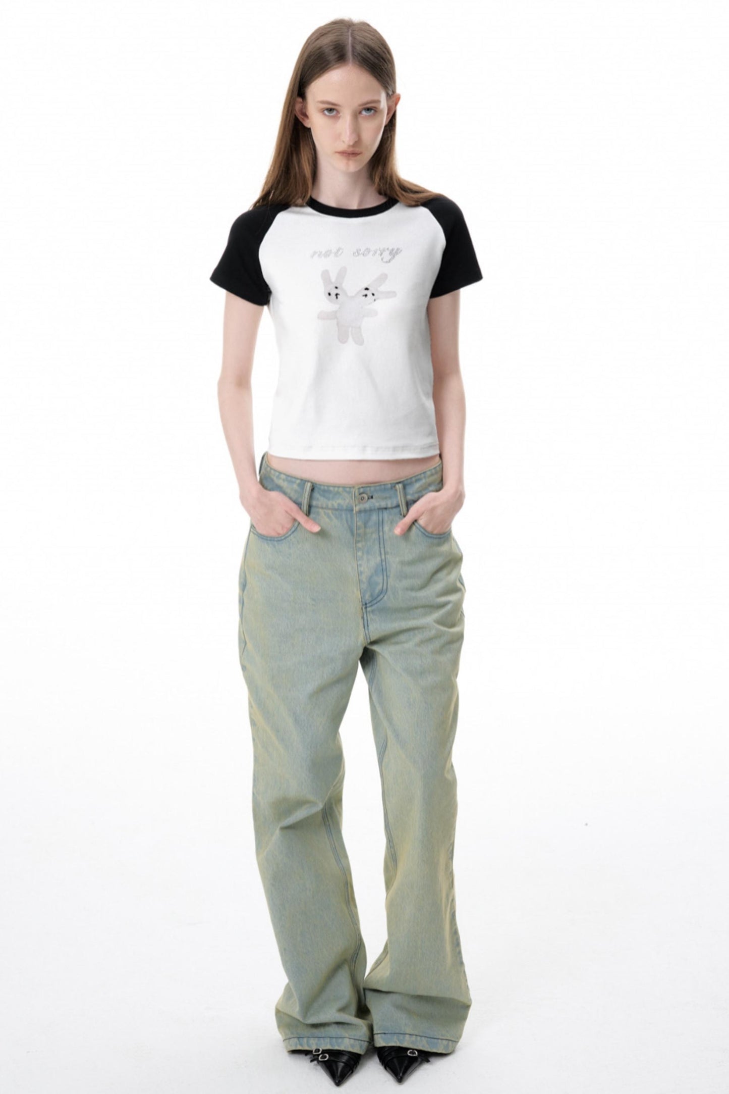 Bunny Rhinestone Tee