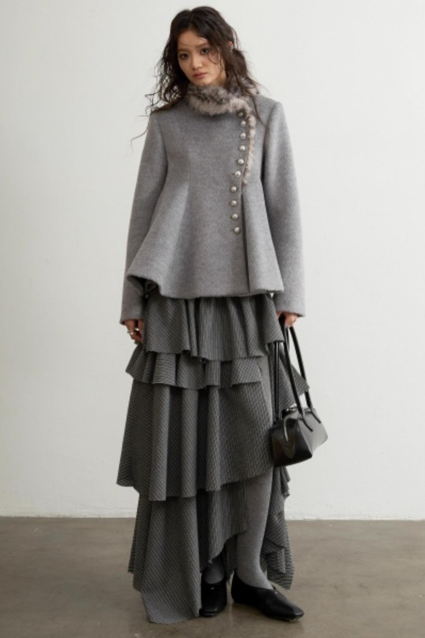 Retro Leopard Wool Top