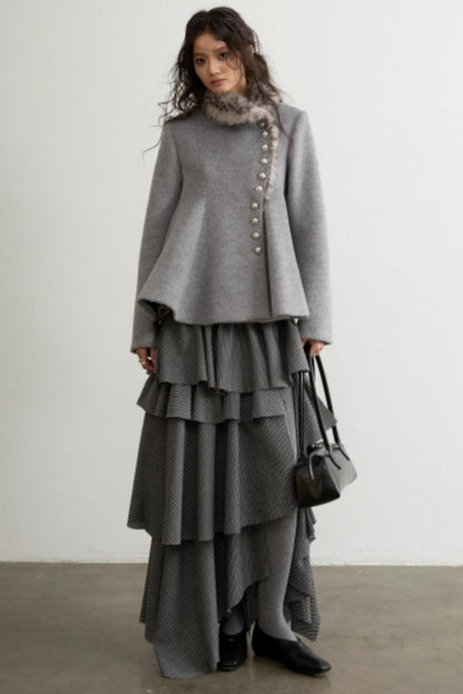 Retro Leopard Wool Top